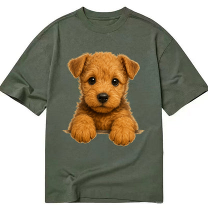 Lakeland Terrier  - Classic T-shirt - Army Green