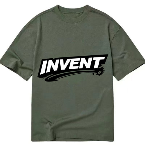 Bold typography design - INVENT - creating new things, originating - Classic T-shirt