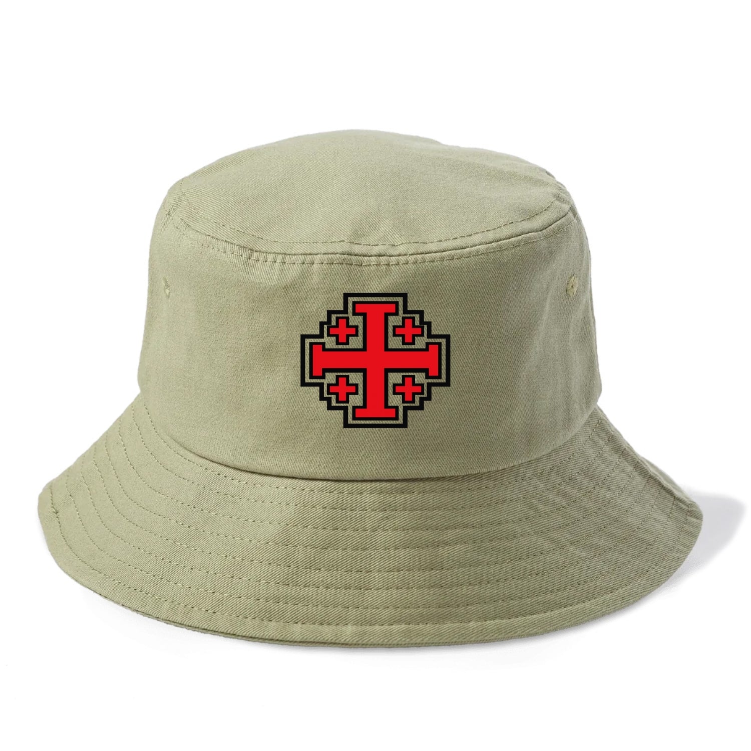 Heritage of Faith - Bucket Hat - Army Green