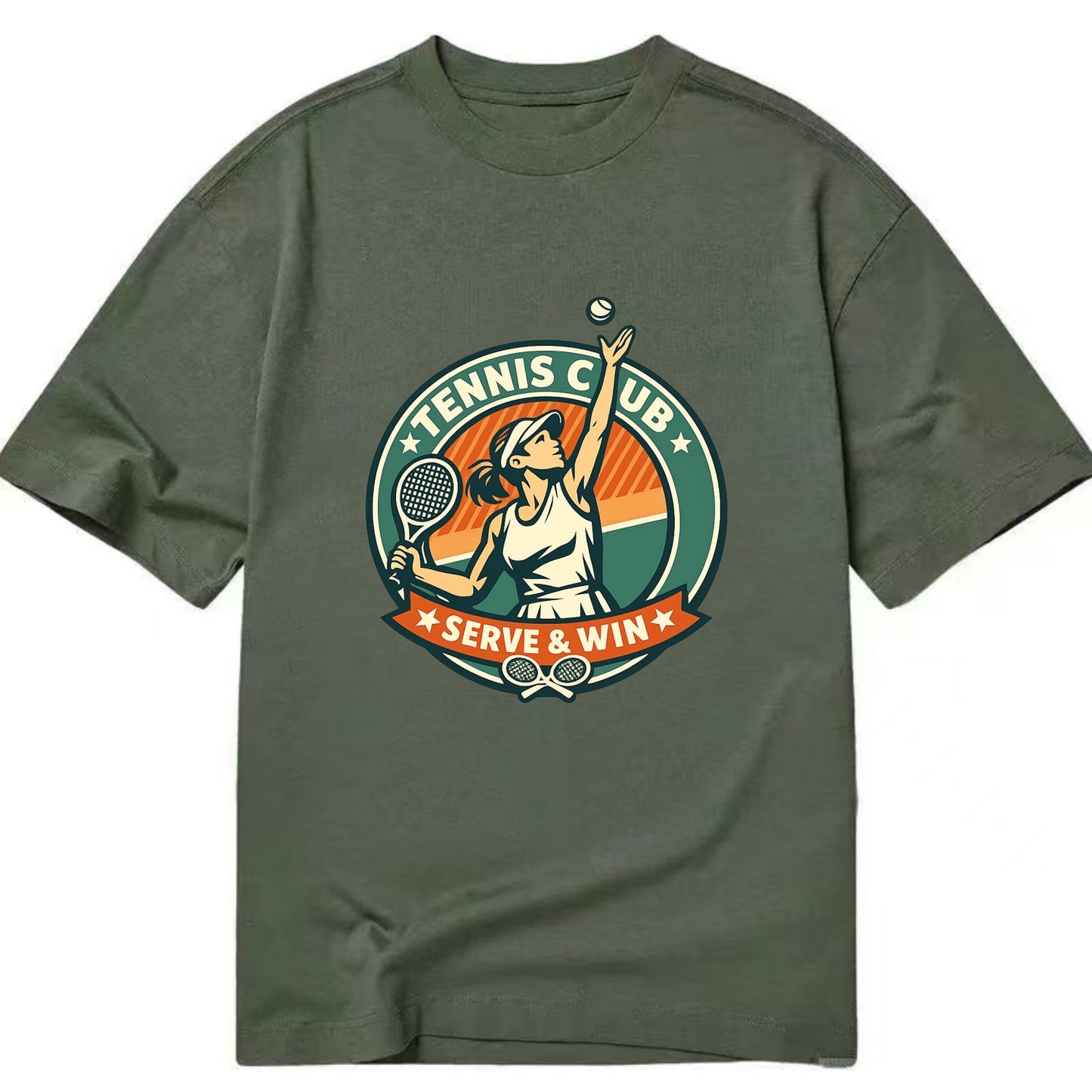 Ace in Motion - Classic T-shirt - Army Green
