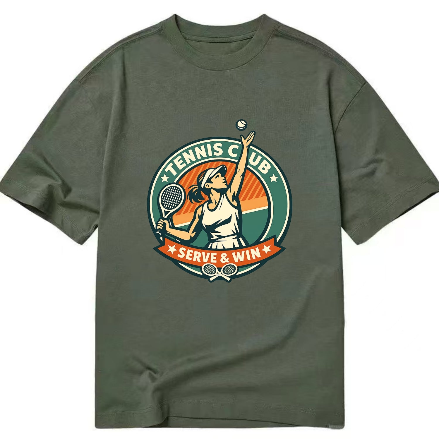 Ace in Motion - Classic T-shirt - Army Green