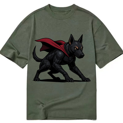 Belgian Malinois Black Panther  - Classic T-shirt - Army Green