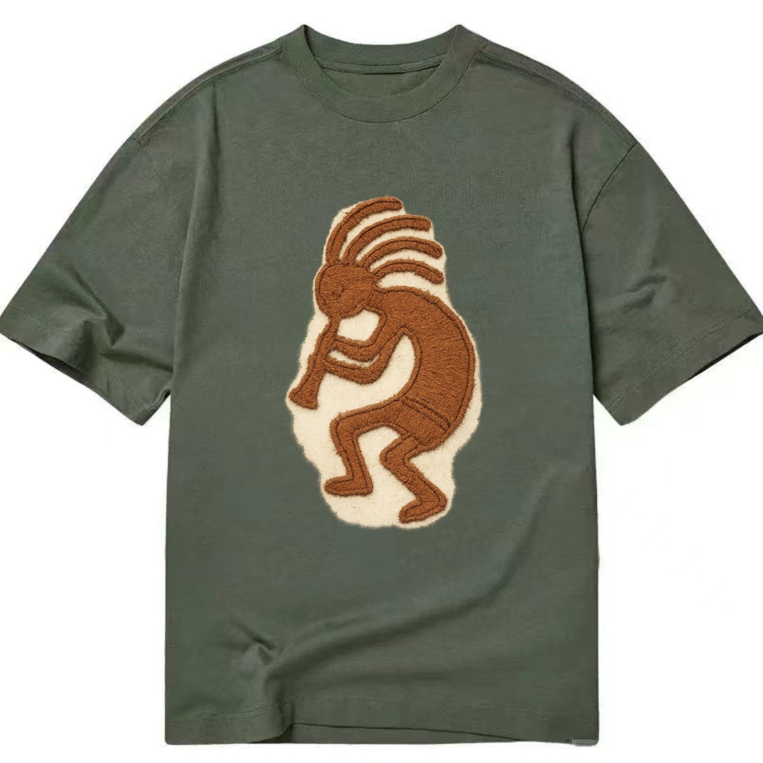 Kokopelli  - Classic T-shirt - Army Green