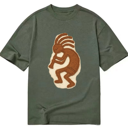 Kokopelli  - Classic T-shirt - Army Green