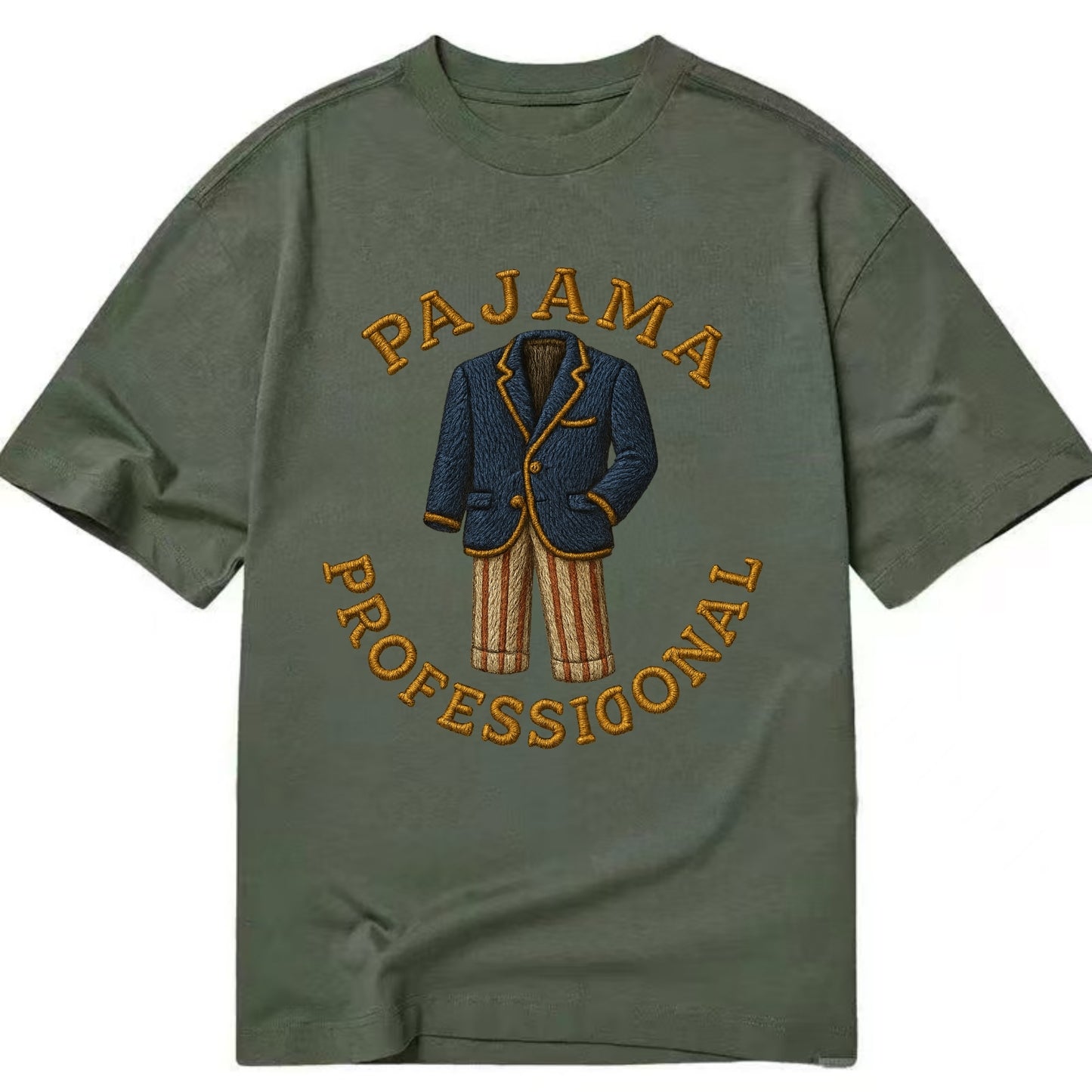 Pajama Professional  - Classic T-shirt - Army Green