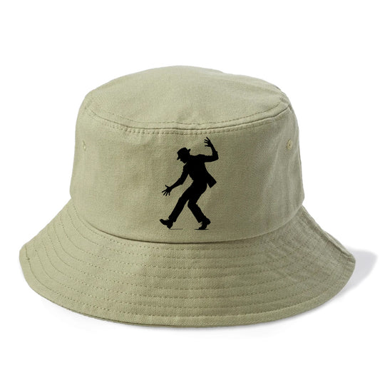 Tap dancer dramatic step - Bucket Hat - Army Green