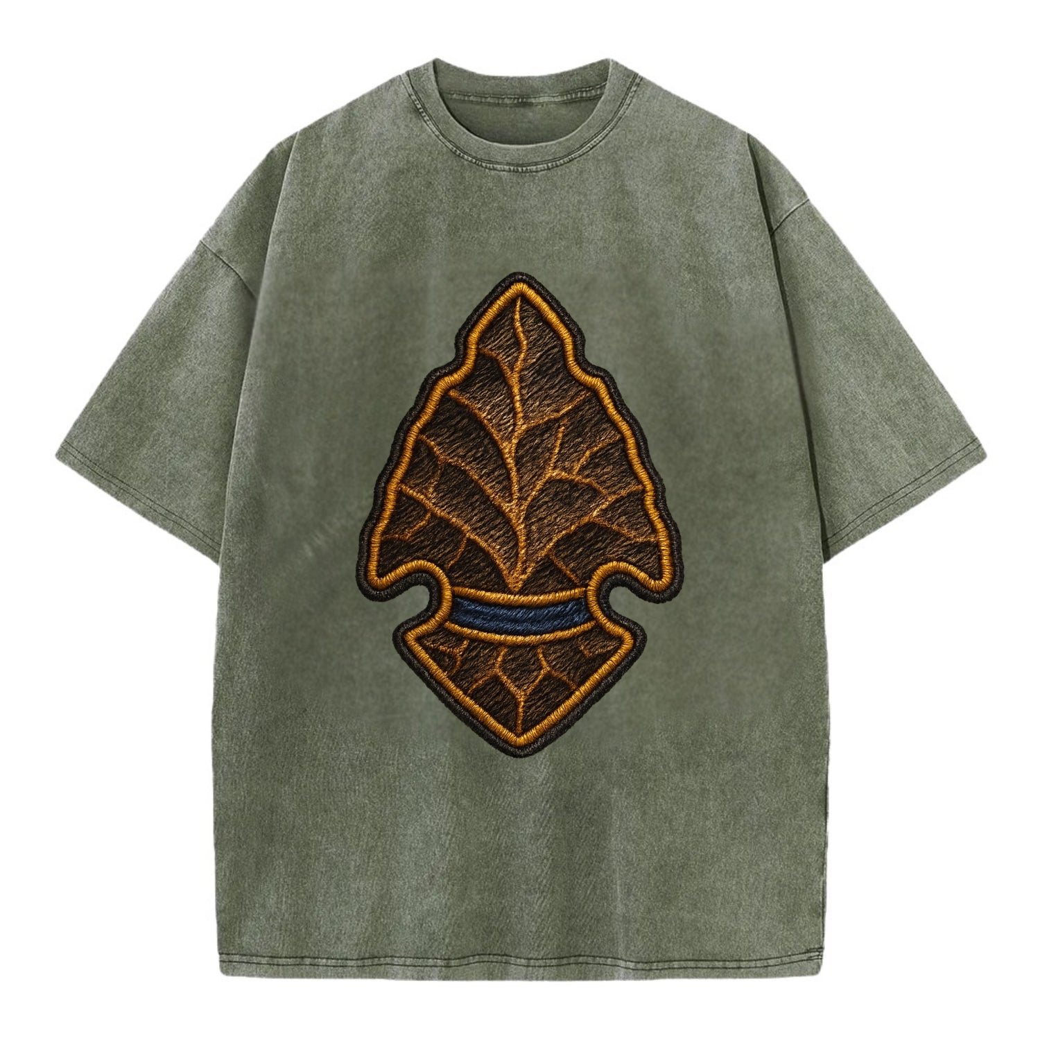 Arrowhead  - Vintage T-shirt - Army Green