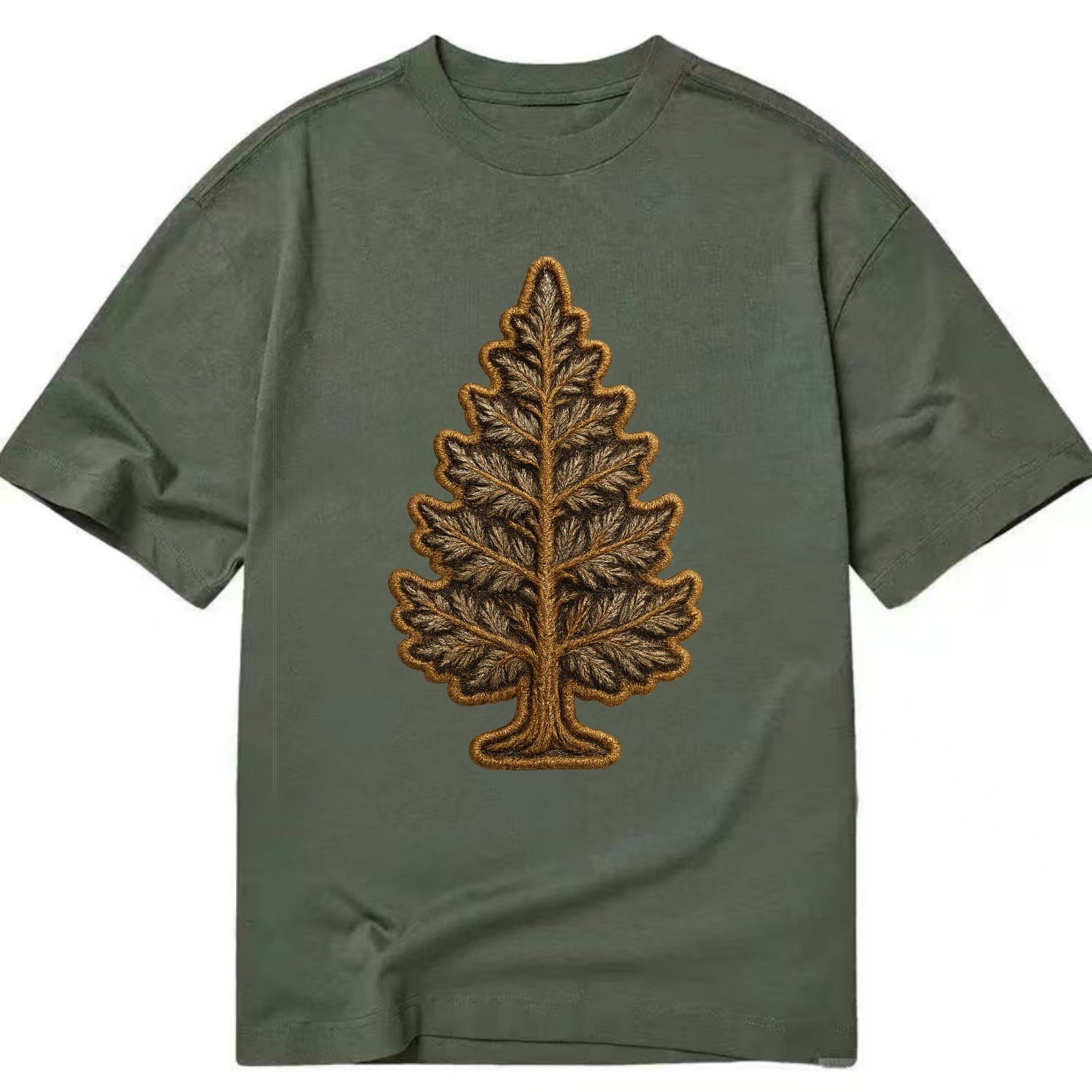 Pine Tree  - Classic T-shirt - Army Green