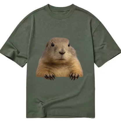Prairie Dog  - Classic T-shirt - Army Green