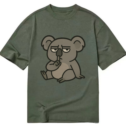 The Koala Judging - Classic T-shirt - Army Green