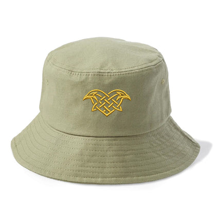 Raven Knot - Bucket Hat - Army Green