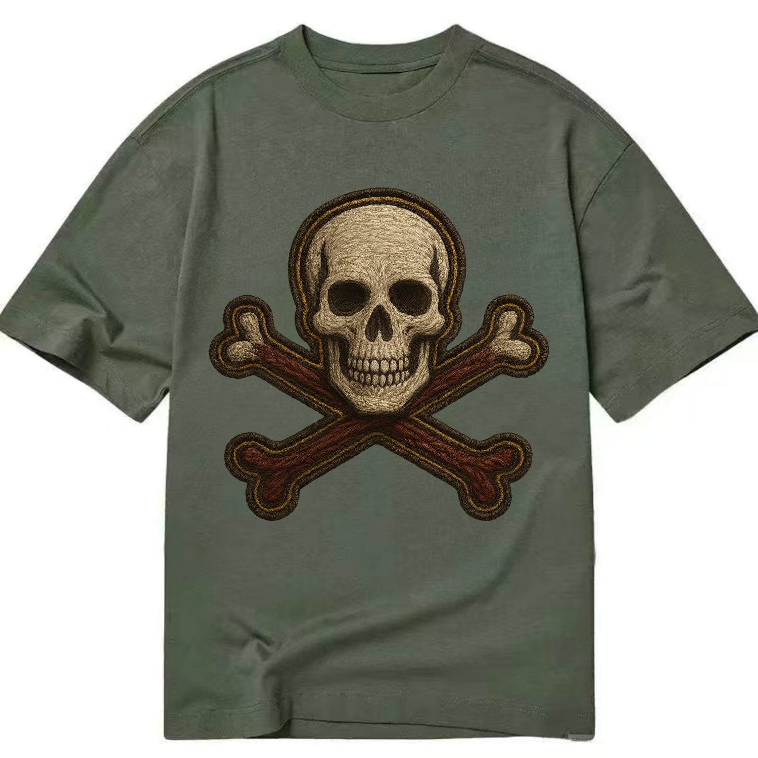 Jolly Roger  - Classic T-shirt - Army Green