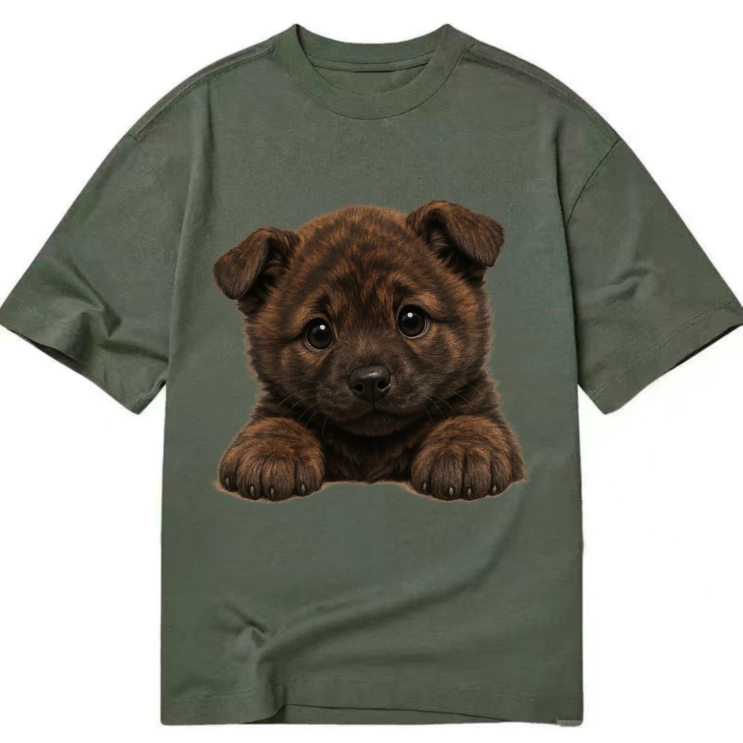 Kai Ken  - Classic T-shirt - Army Green