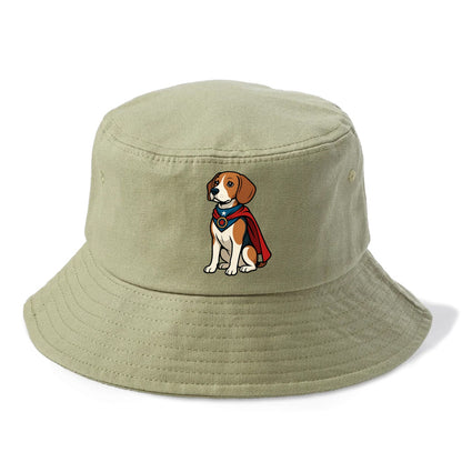 Beagle Patriotic Hero  - Bucket Hat - Army Green