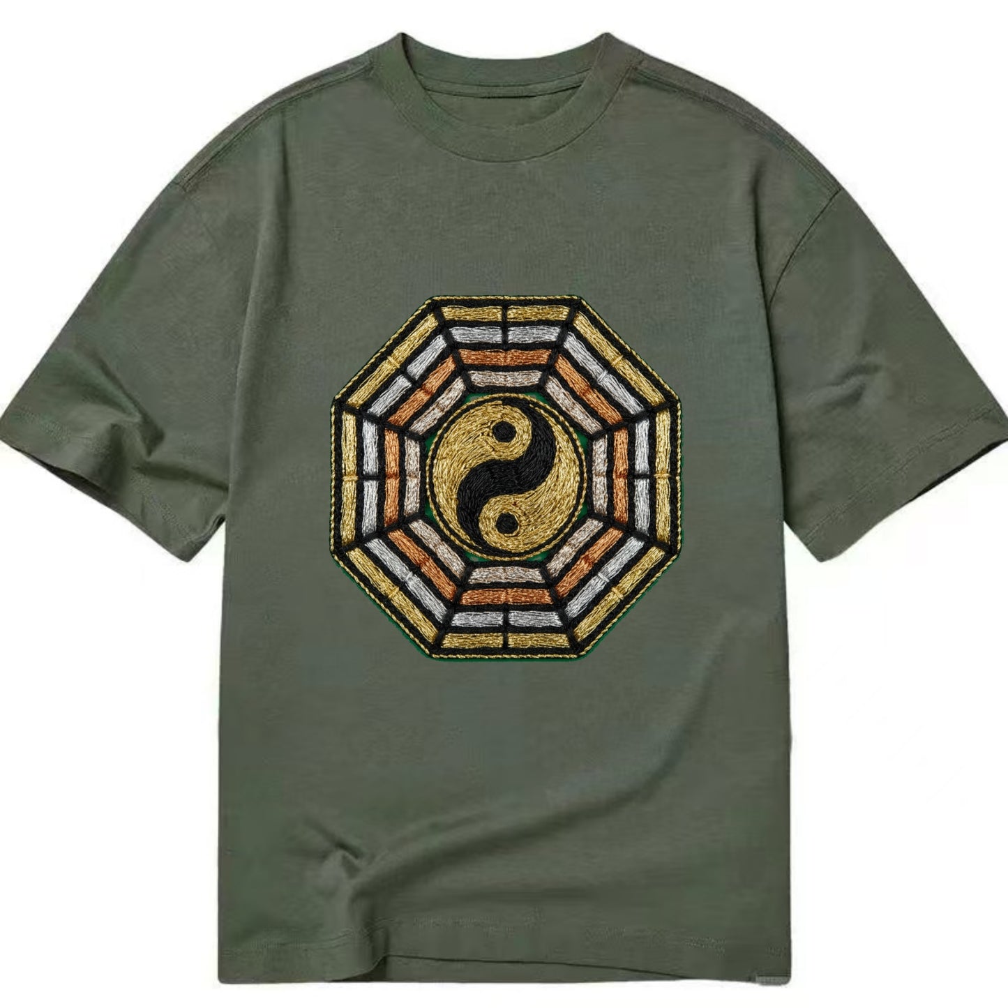 Bagua - Classic T-shirt - Army Green