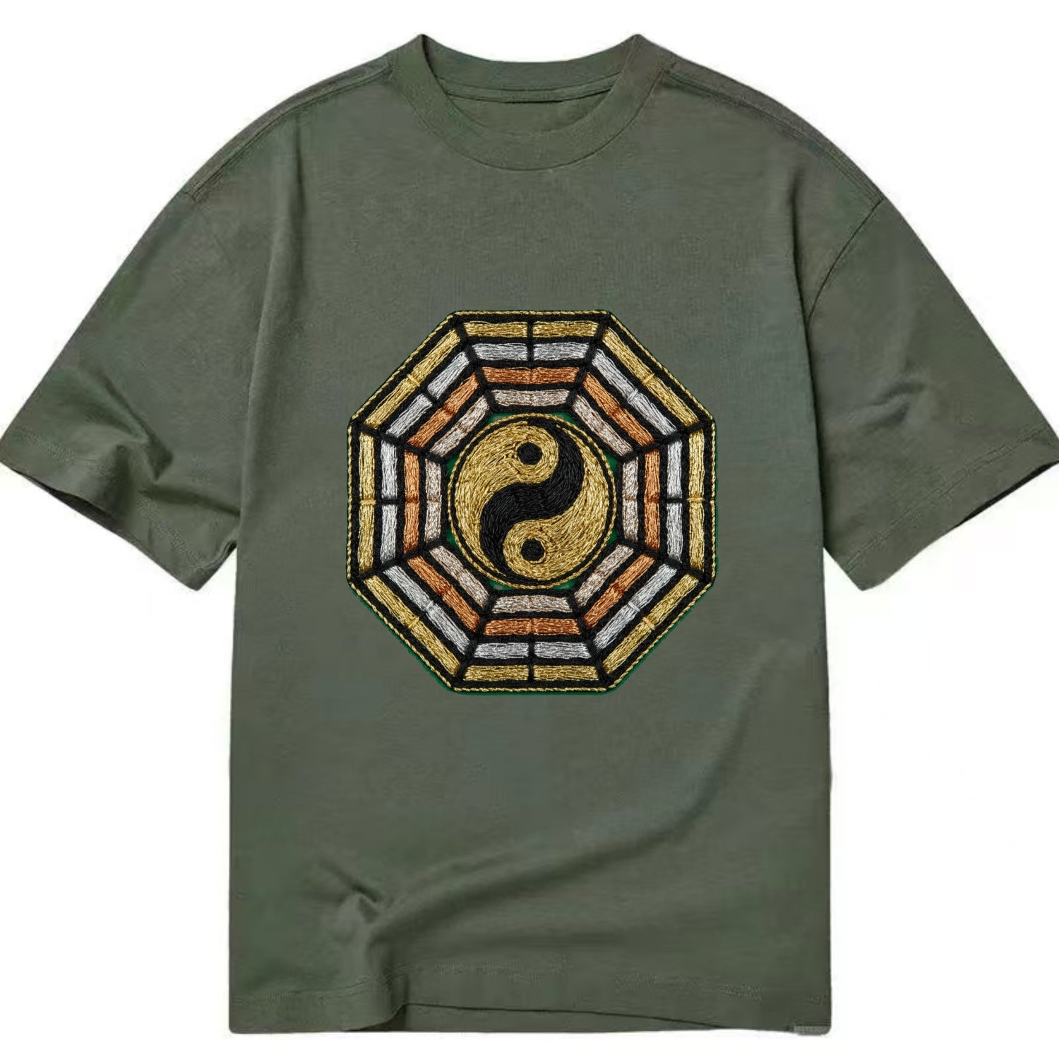 Bagua - Classic T-shirt - Army Green