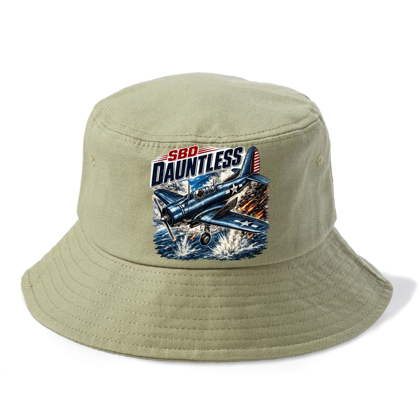 Sbd Dauntless - Bucket Hat - Army Green
