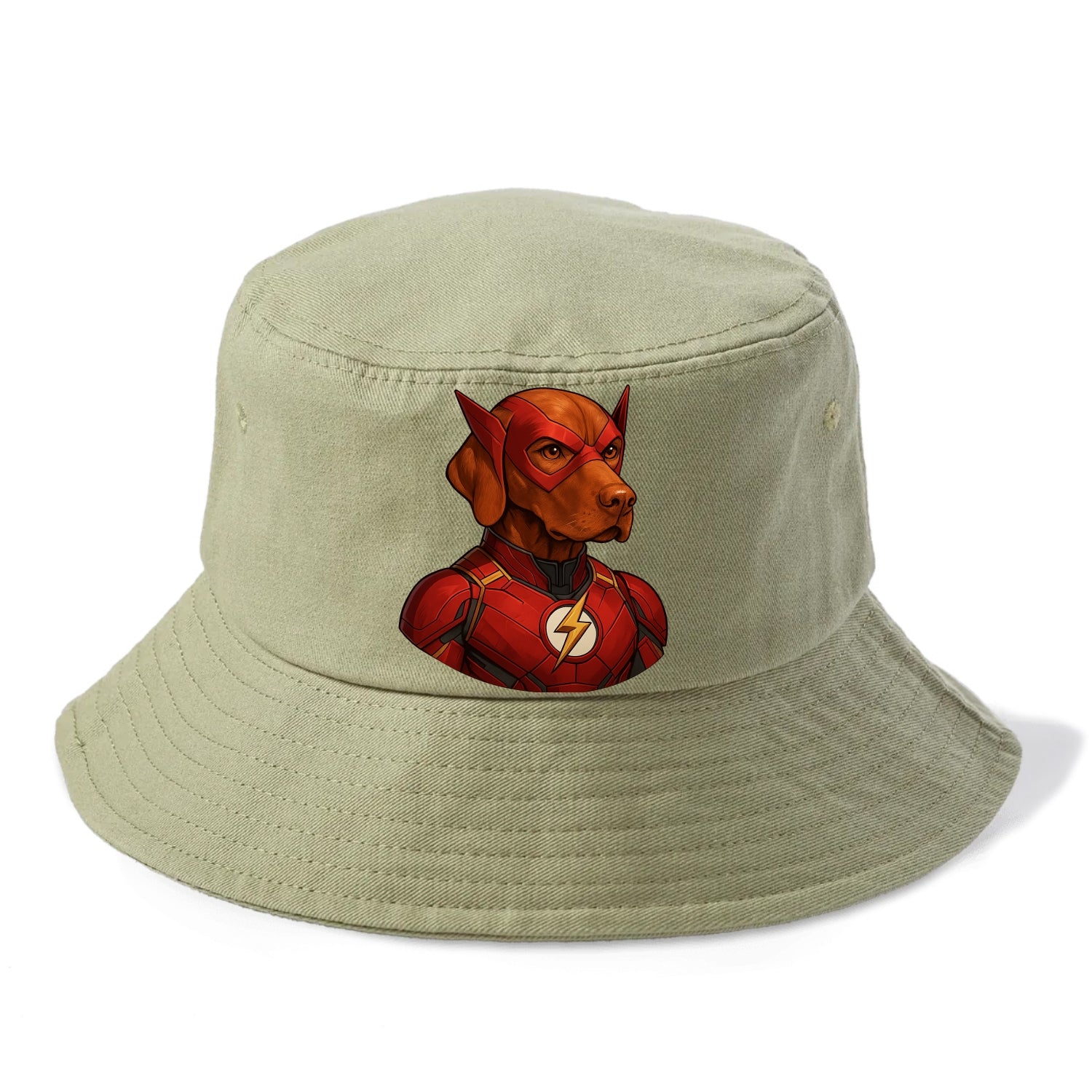 Vizsla Speed Hero  - Bucket Hat - Army Green