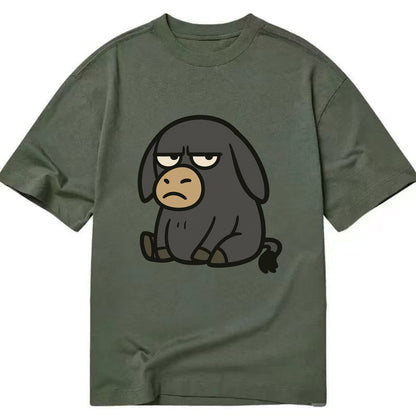 The Donky Judging Silently - Classic T-shirt - Army Green