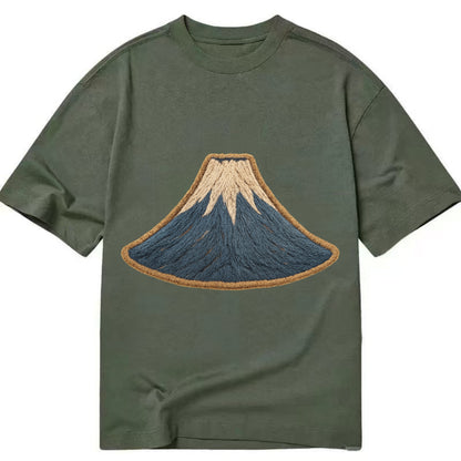 Sacred Mountain  - Classic T-shirt - Army Green