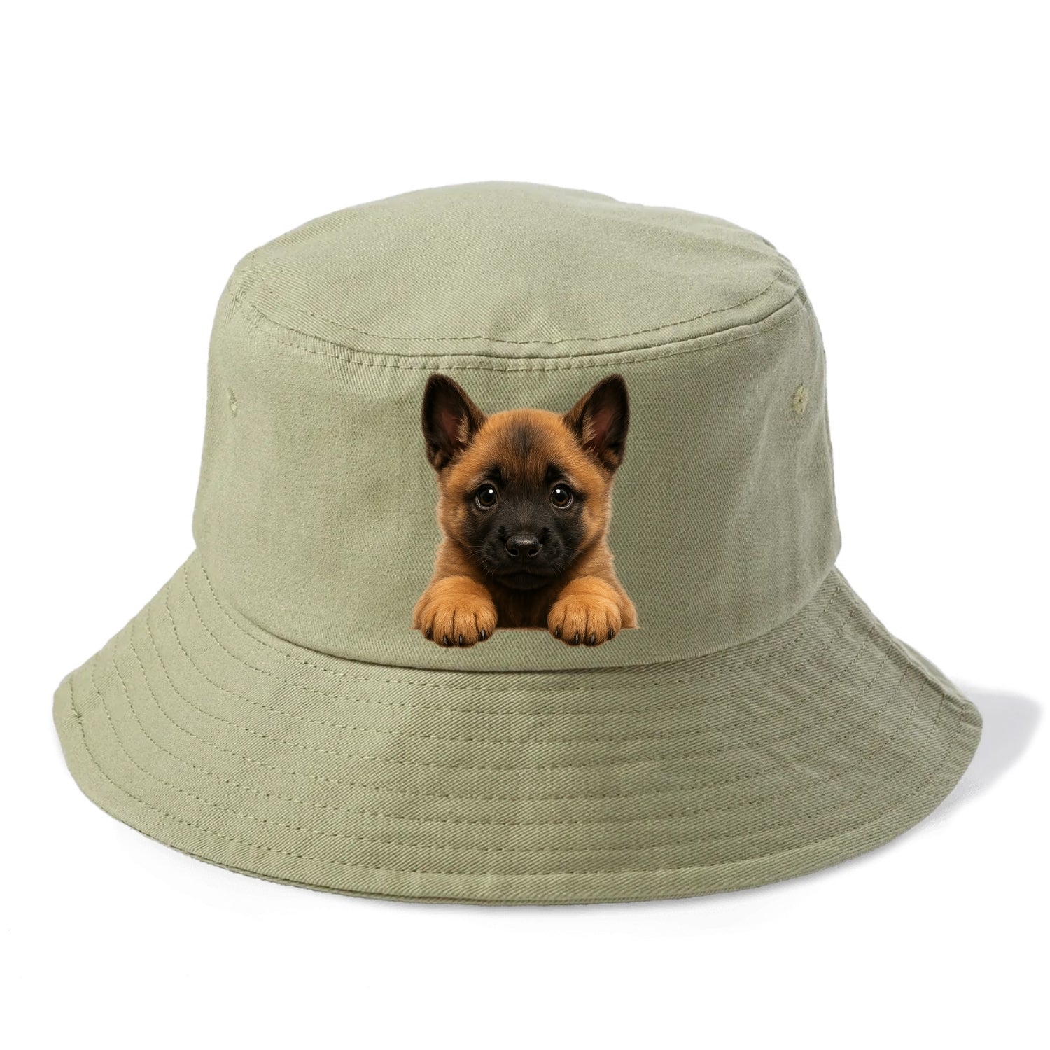Belgian Malinois  - Bucket Hat - Army Green