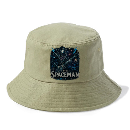 Spaceman Constellation - Bucket Hat - Army Green