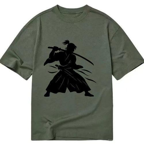 Japanese samurai sword draw - Classic T-shirt