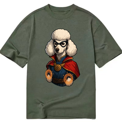 Poodle Doctor Strange  - Classic T-shirt - Army Green