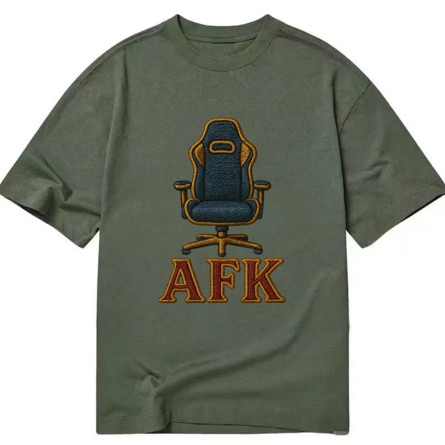 AFK   - Classic T-shirt - Army Green