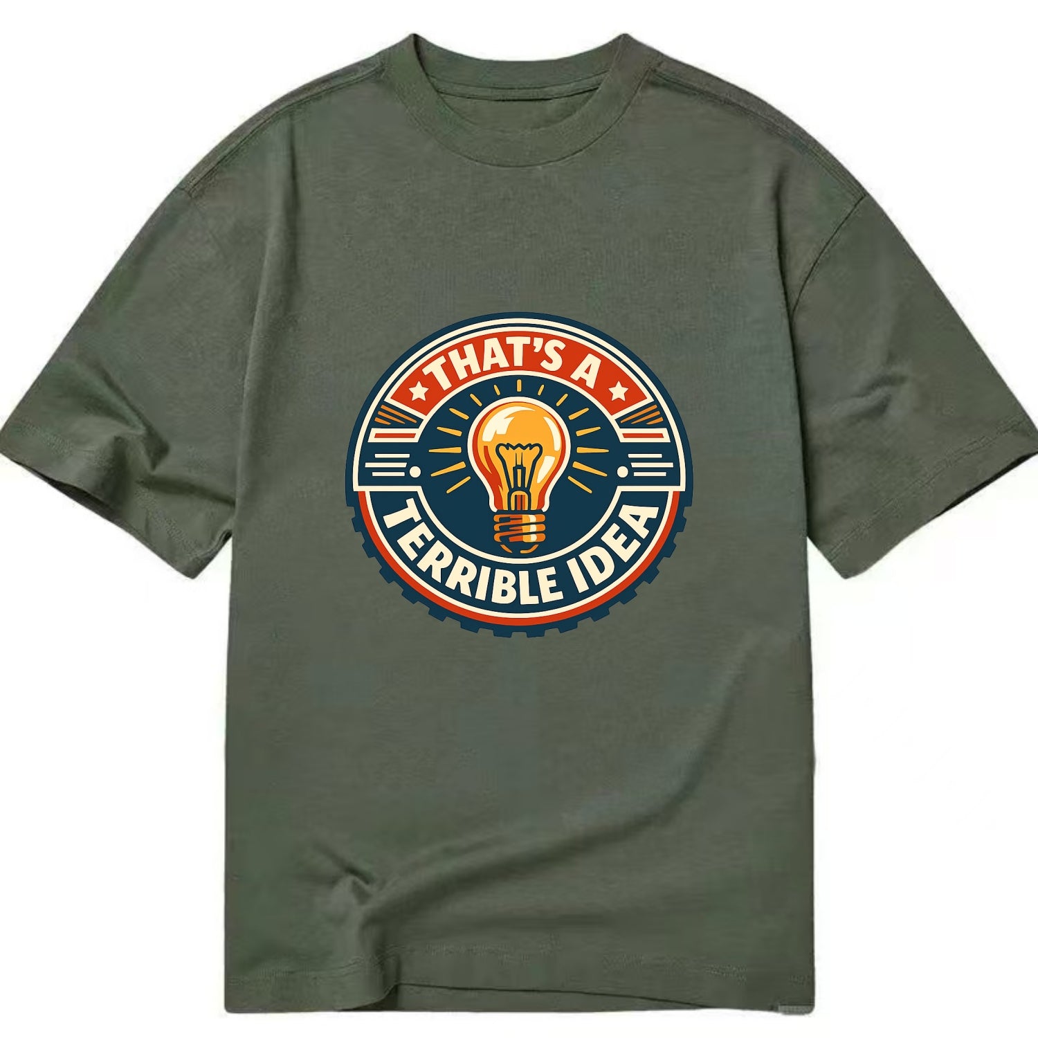 Bold Idea Rebellion - Classic T-shirt - Army Green