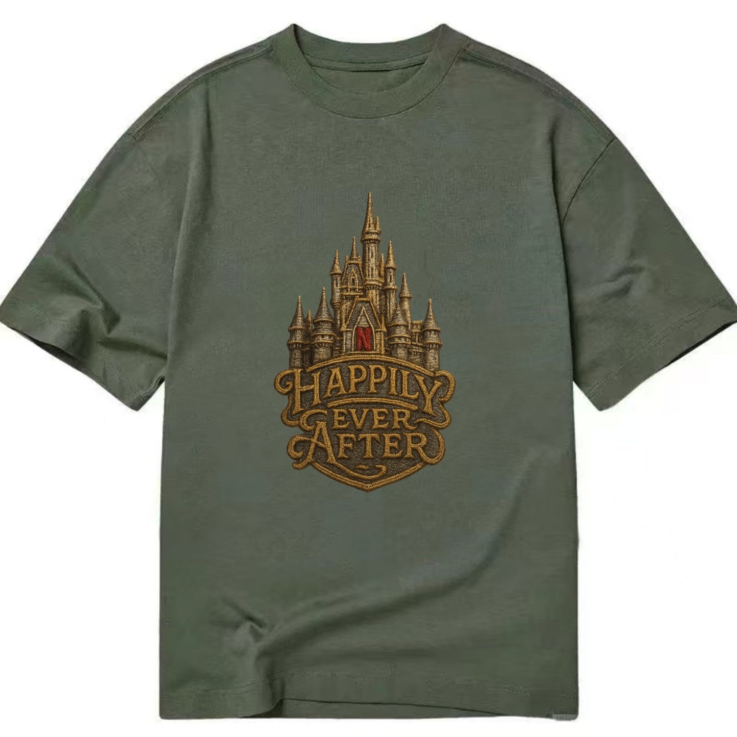 Happily Ever After  - Classic T-shirt - Army Green
