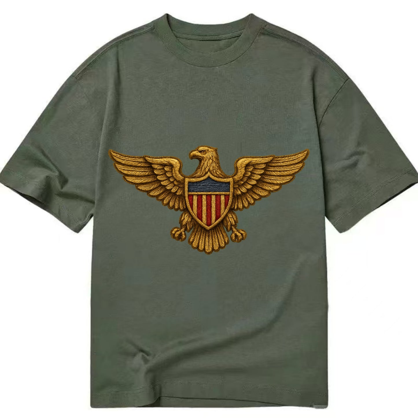 Pilot Wings  - Classic T-shirt - Army Green