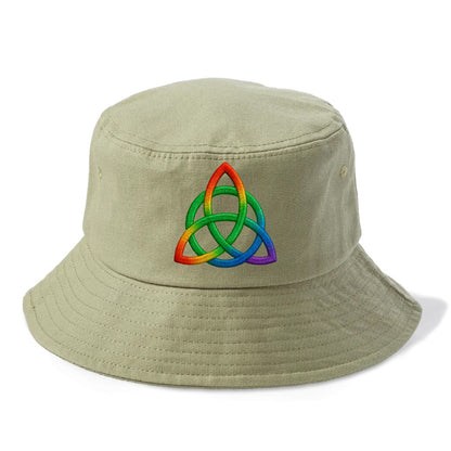 Triquetra  - Bucket Hat - Army Green