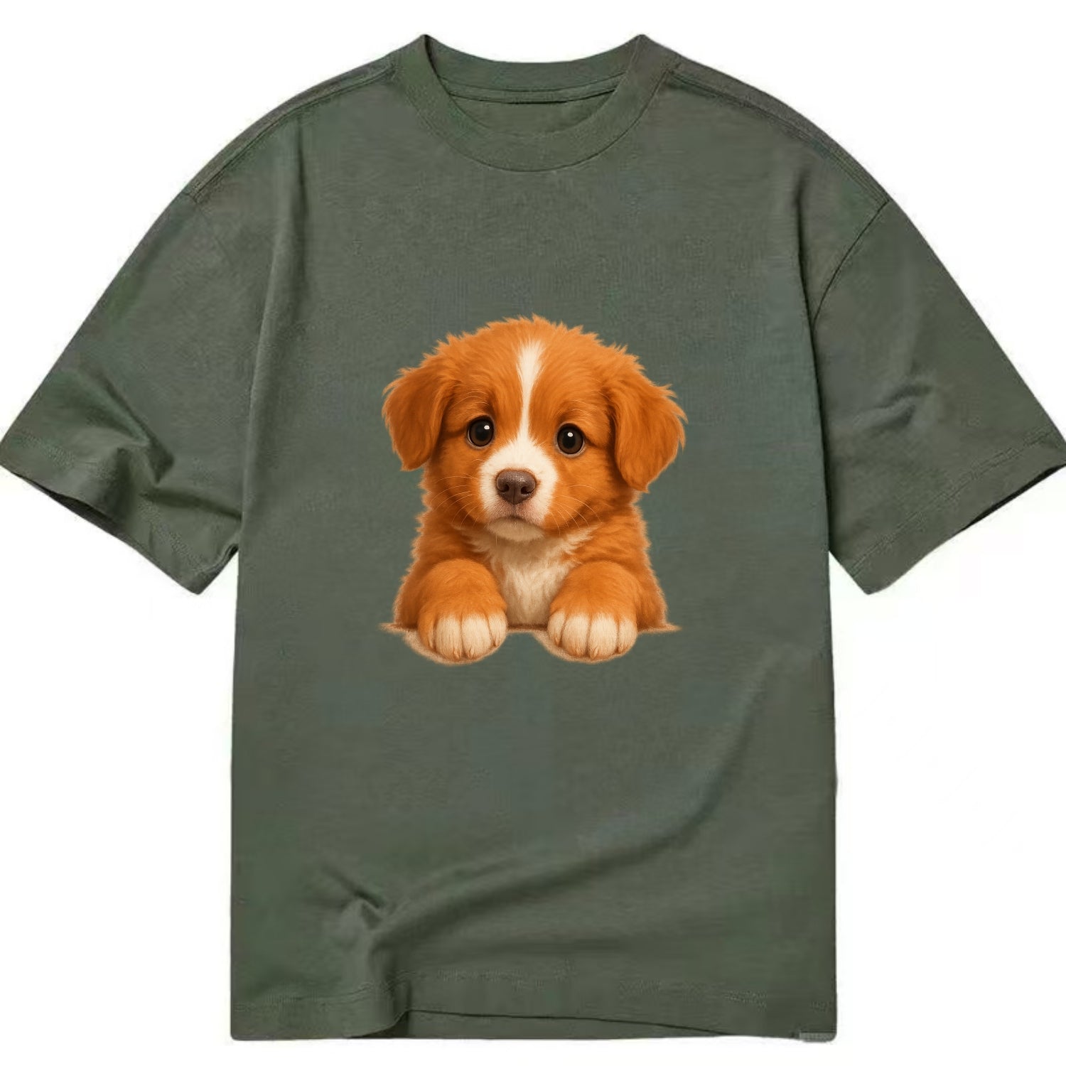 Nova Scotia Duck Tolling Retriever  - Cl - Classic T-shirt - Army Green