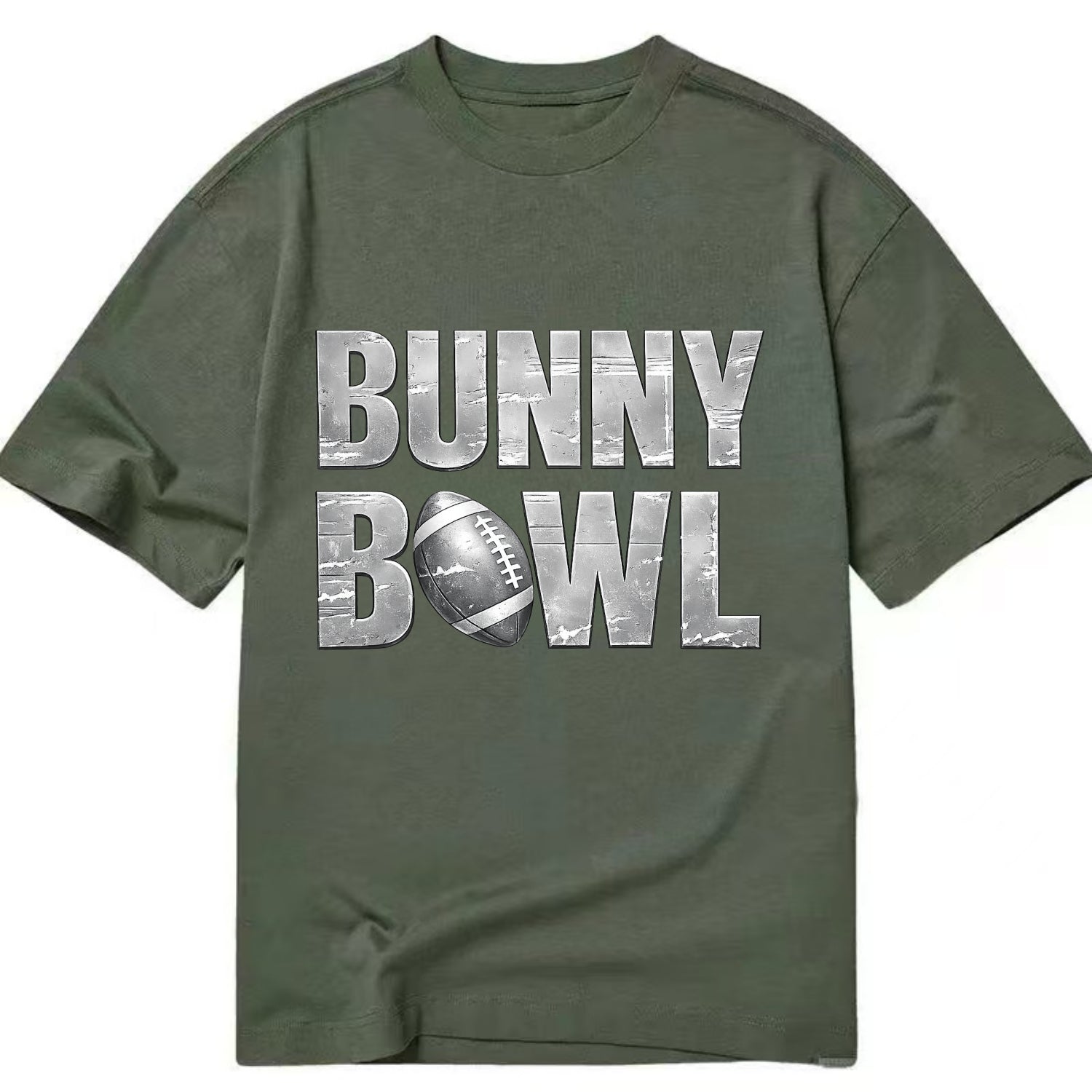 Bunny Bowl - Classic T-shirt - Army Green