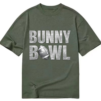 Bunny Bowl - Classic T-shirt - Army Green