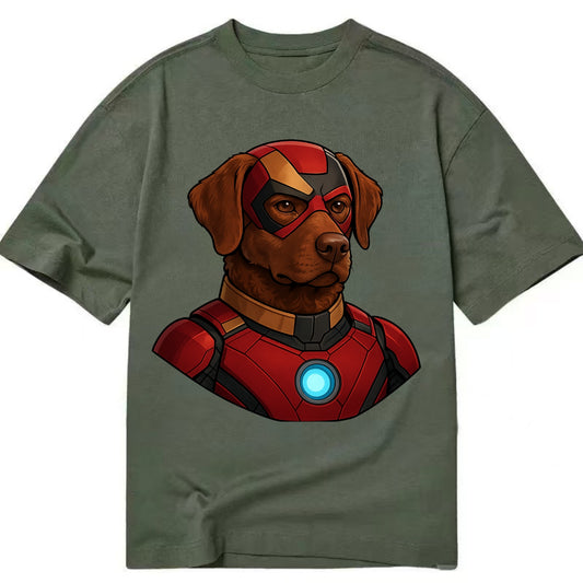 Chesapeake Bay Retriever Loyal Hero  - C Classic T-shirt - Army Green