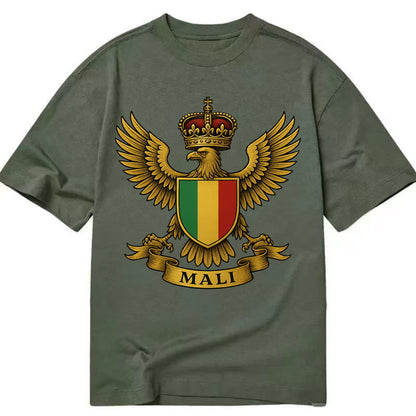 Mali Royal Logo  - Classic T-shirt - Army Green