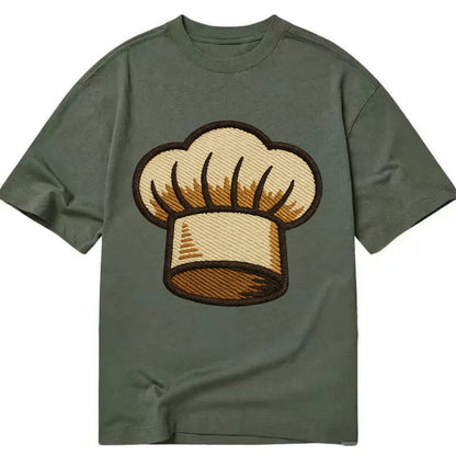 Chef Hat  - Classic T-shirt - Army Green