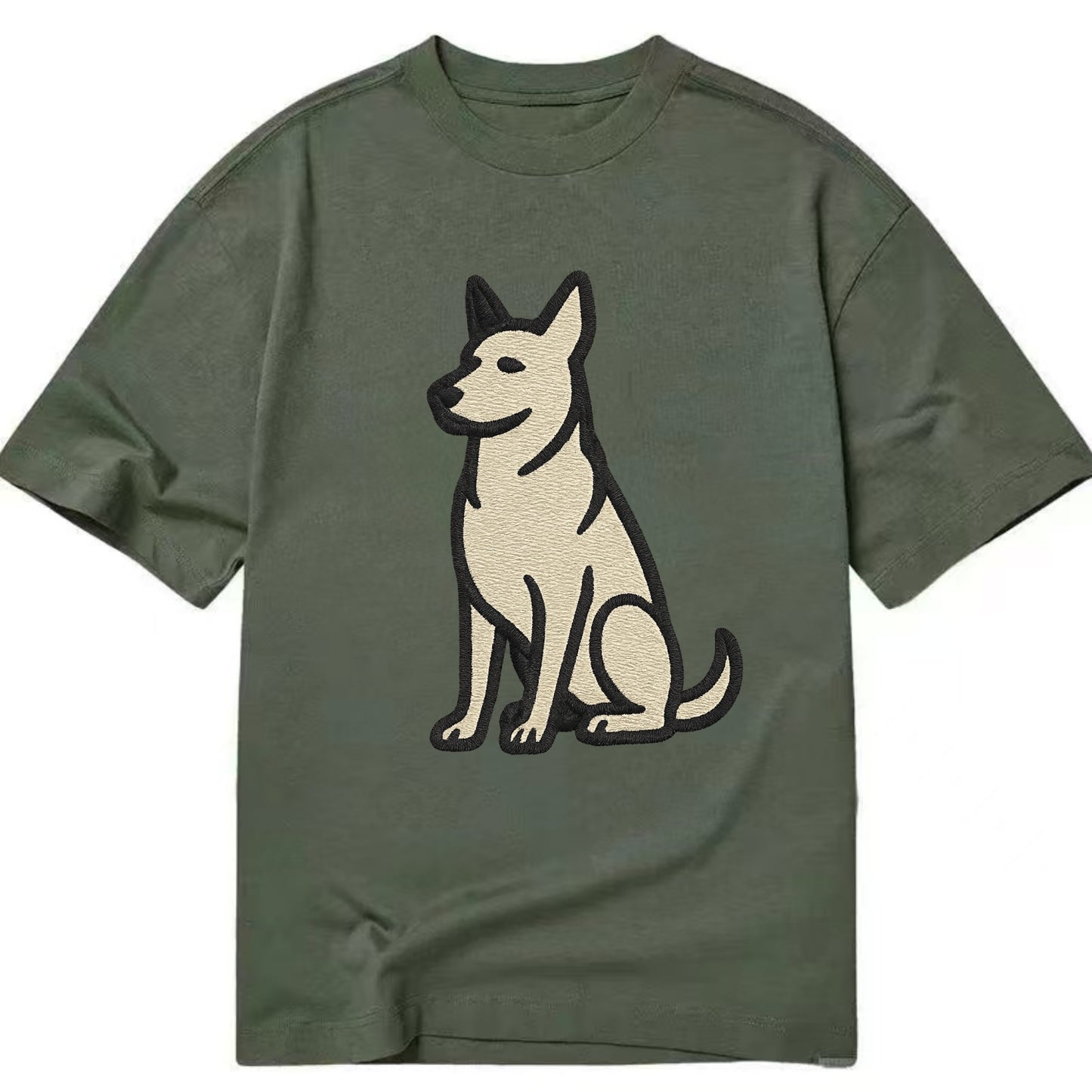 German Sheprador - German Shepherd Lab m Classic T-shirt - Army Green