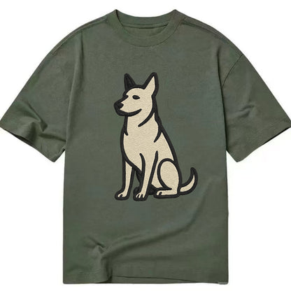 German Sheprador - German Shepherd Lab m Classic T-shirt - Army Green