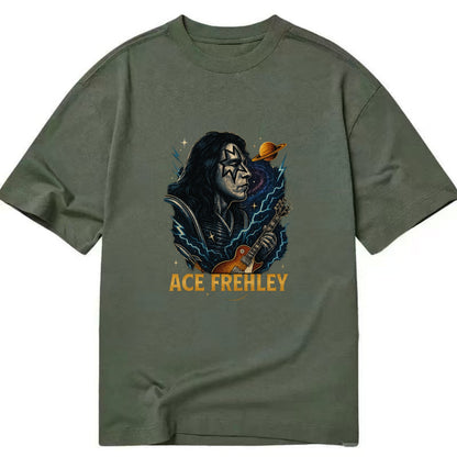Icon Portrait - Classic T-shirt - Army Green