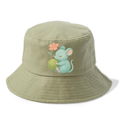 Mint Mouse - Bucket Hat - Army Green