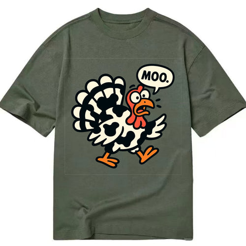 Mooing Turkey - Classic T-shirt