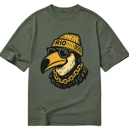 Rio Toucan - Classic T-shirt - Army Green