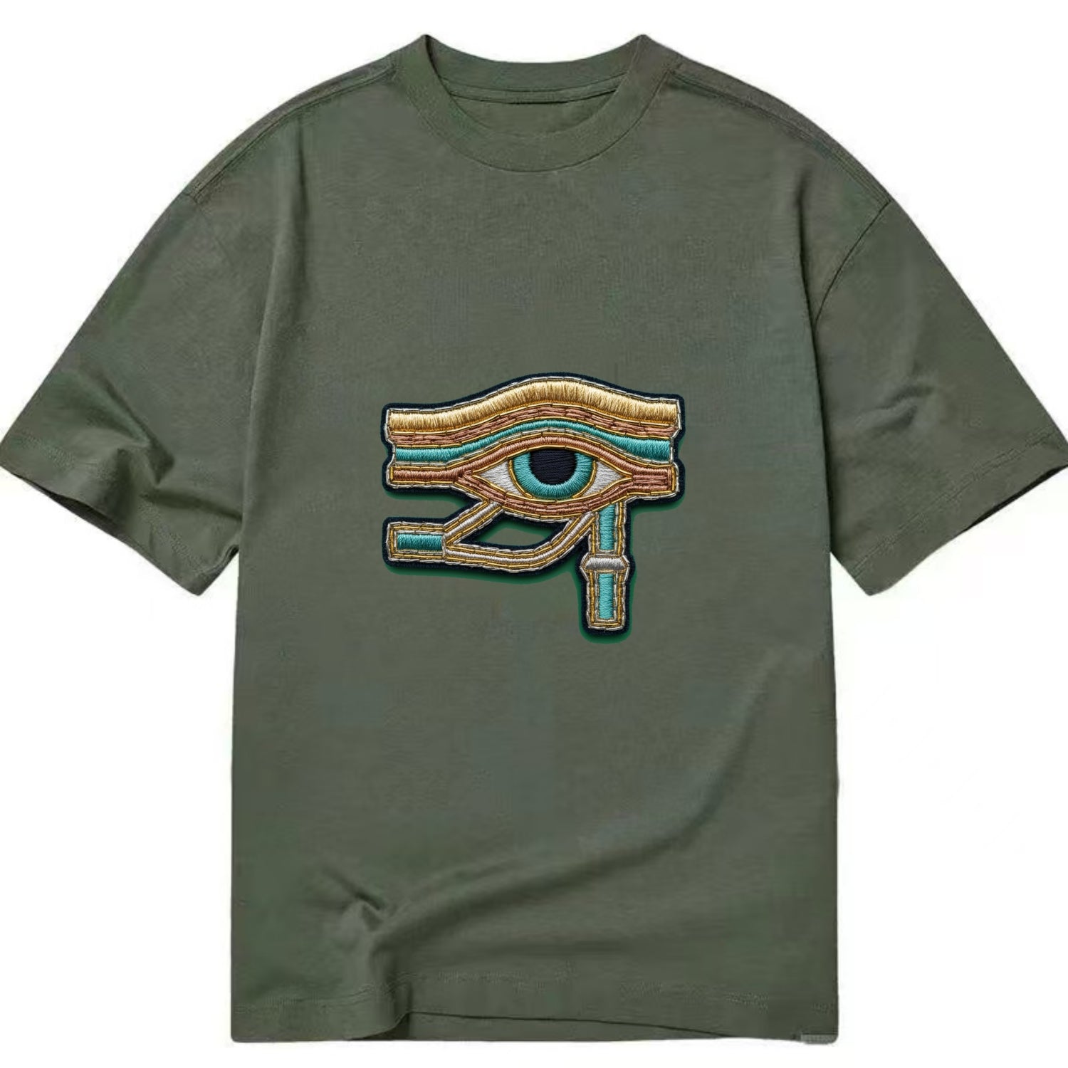 Eye of Horus - Classic T-shirt - Army Green