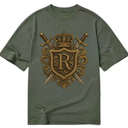 Royal Crest  - Classic T-shirt - Army Green