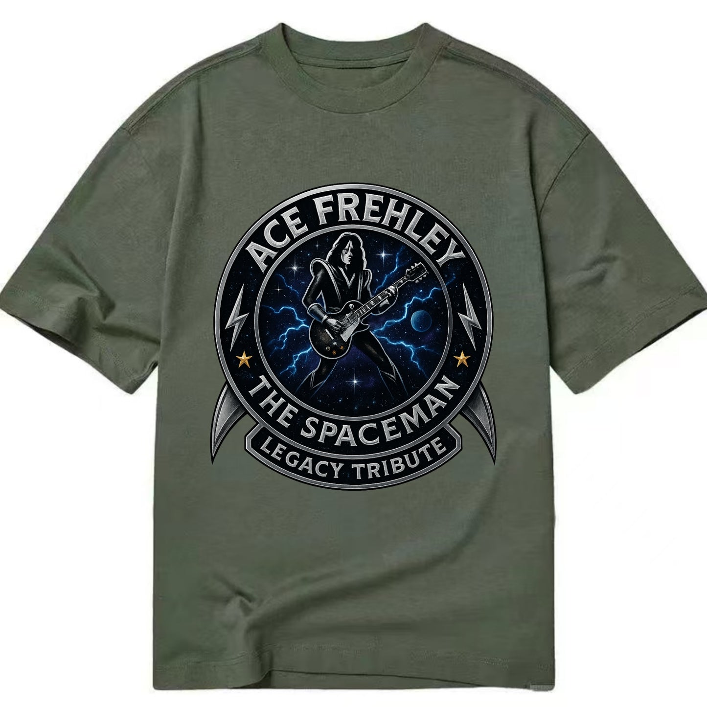 Ace Legacy Seal - Classic T-shirt - Army Green