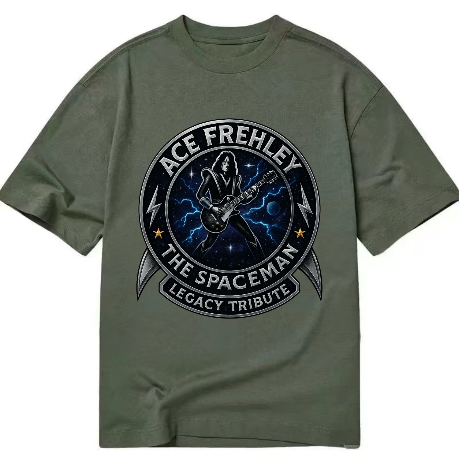 Ace Legacy Seal - Classic T-shirt - Army Green