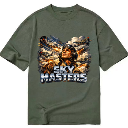 Sky Masters - Classic T-shirt - Army Green